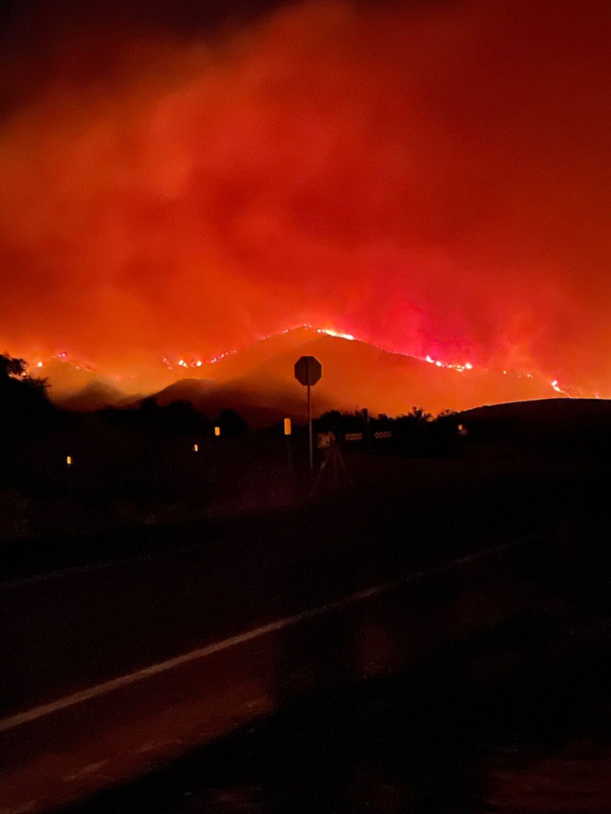 Telegraph Fire, Arizona